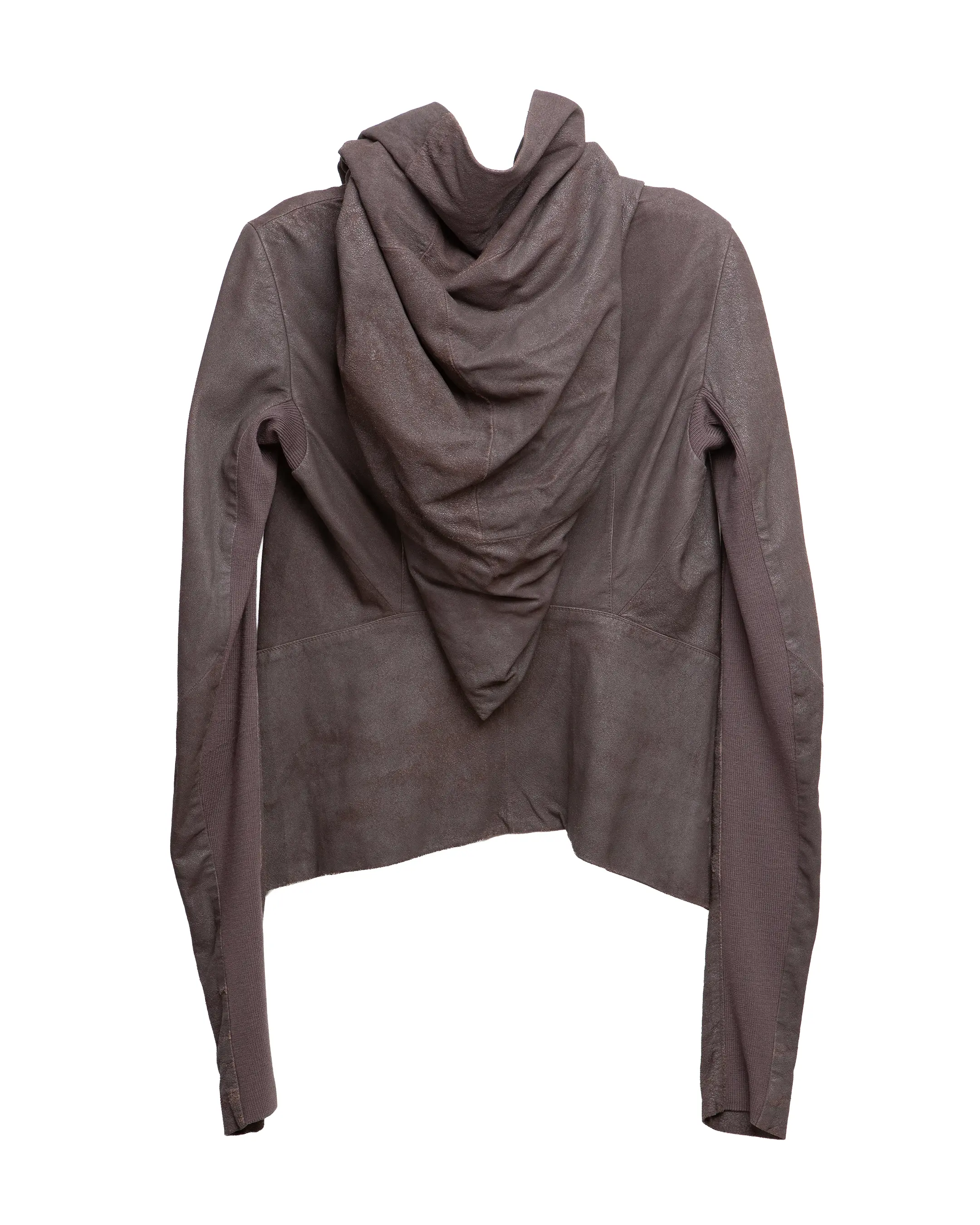 blistered lambskin jacket